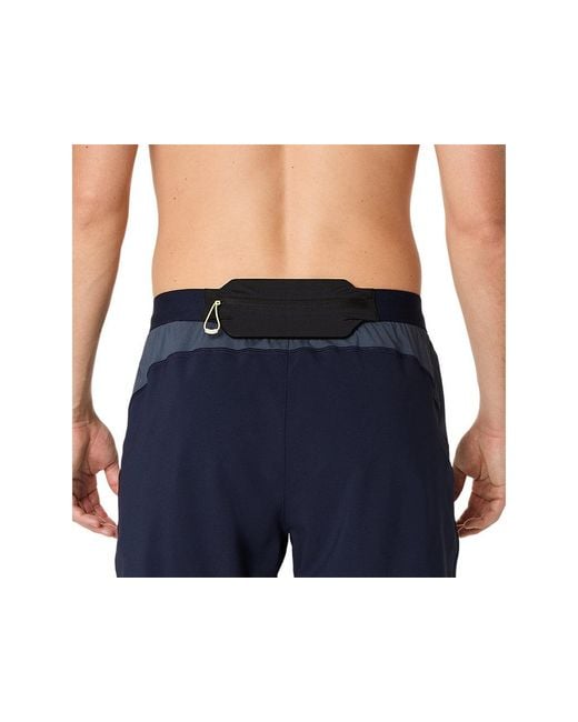 Asics Black Road 7in Short for men