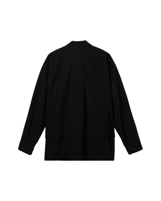 Asics Black Convertible Blouson for men