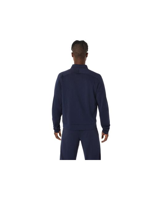 Asics COURT WARM-UP JACKET in Blue für Herren