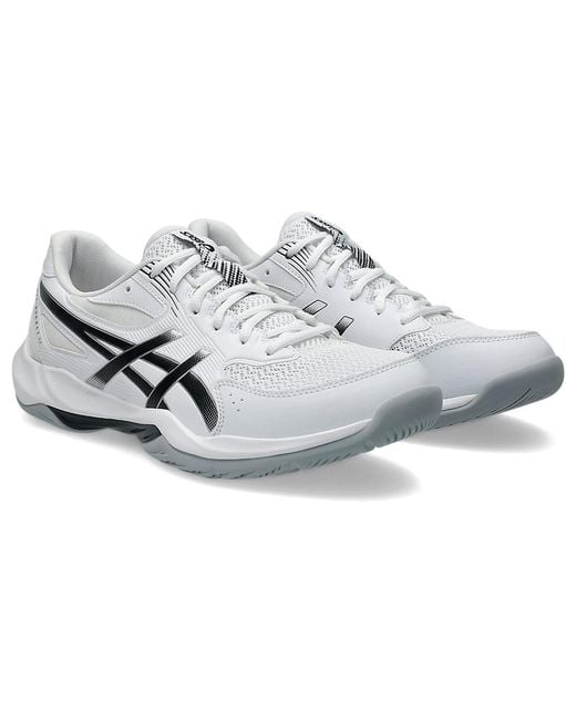 Asics White Gel-Rocket 12 for men