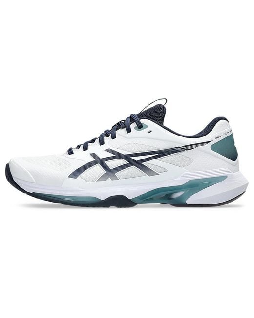 Asics White Solution Speed Ff 4 for men
