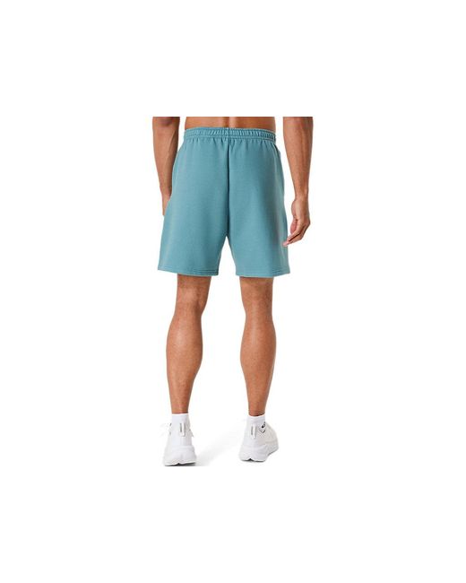 Asics Blue Fleece Relaxed 7In Short for men