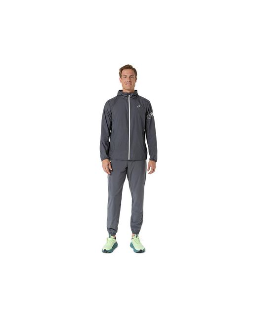 Asics Icon Jacket in het Black voor heren