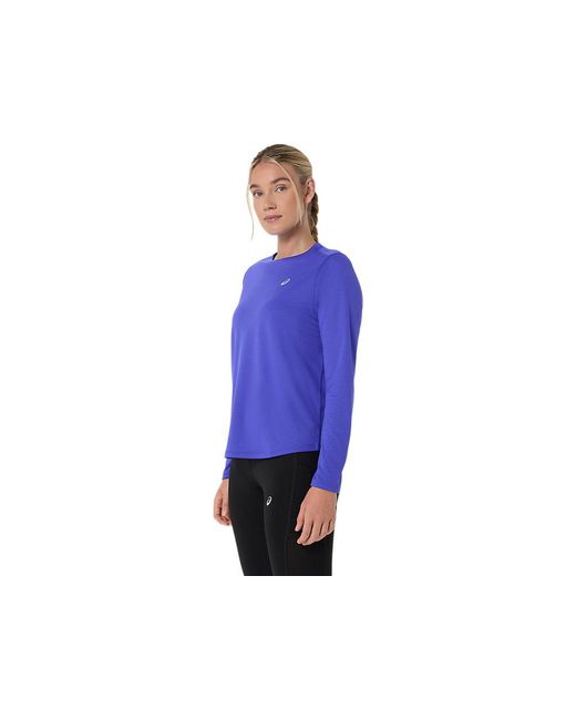 Asics Blue Core Ls Top