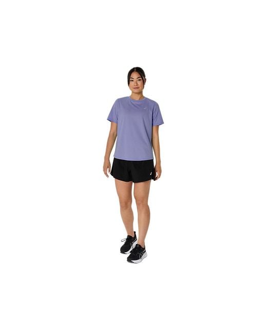 Asics Blue Core Ss Top
