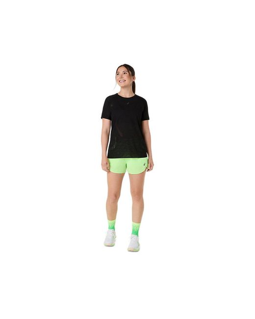 Asics Black Metarun Ss Top