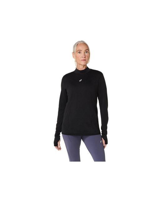 ROAD WINTER SEAMLESS LS TOP Asics de color Black