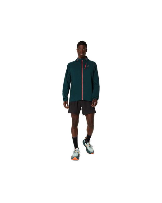 Asics FUJITRAIL ELITE WATERPROOF JACKET in Black für Herren
