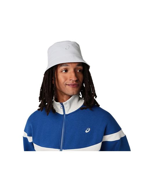 Asics Heritage Track Jacket in het Blue voor heren