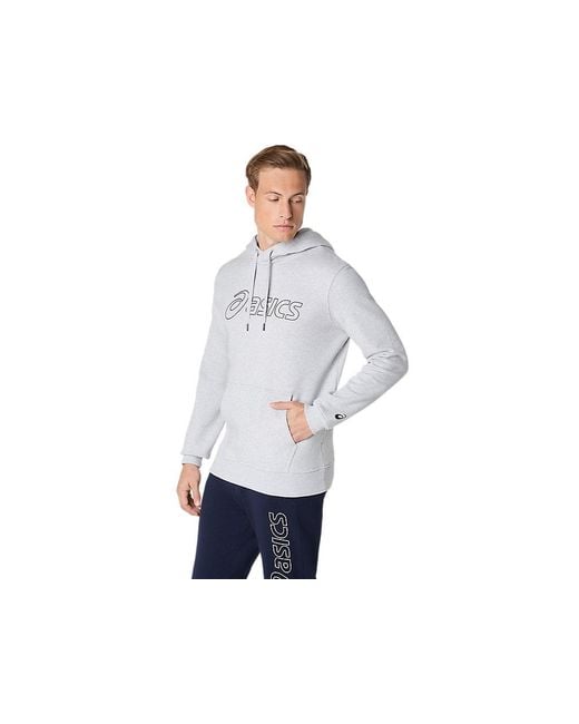 Asics Logo Oth Hoodie in het White voor heren