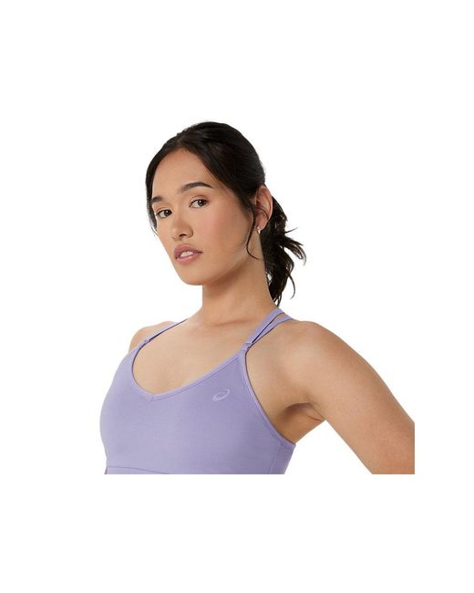 Asics Blue Nagino Flex Strappy Bra