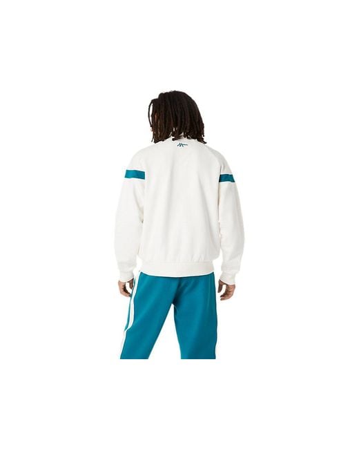 Asics Blue Heritage Track Jacket for men