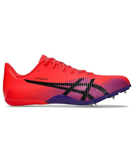 Asics Red Hypersprint 8 for men