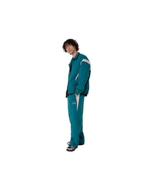 Asics Blue Sps Woven Track Pant for men
