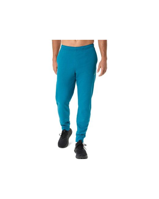 Asics Blue French Terry Pant for men