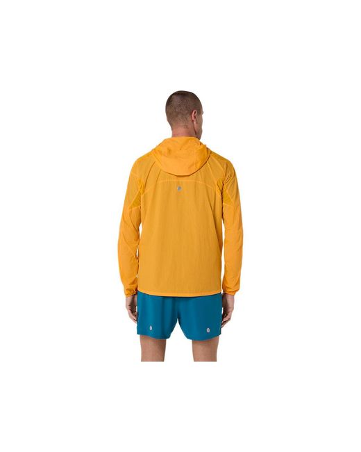 Asics Blue Road Packable Jacket for men