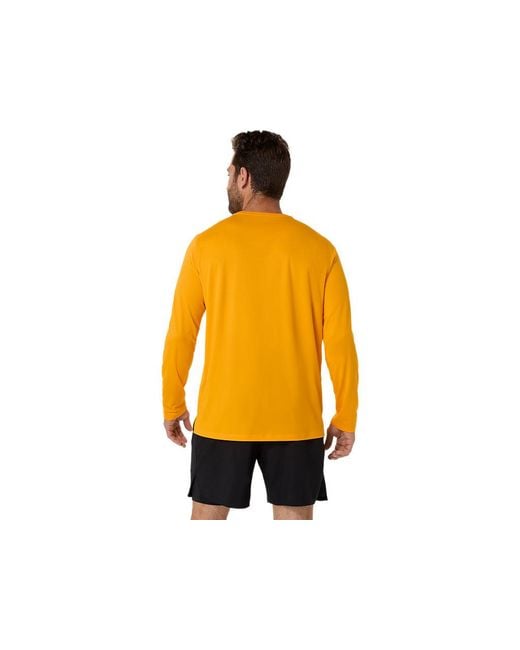 Asics Black Core Ls Top for men