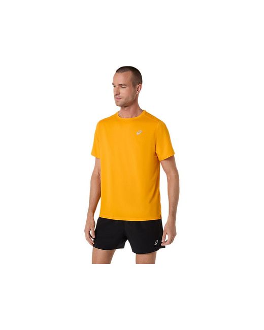 Asics Core Ss Top in het Black voor heren
