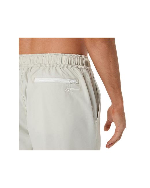 Asics Black Heritage Double Weave Pant for men