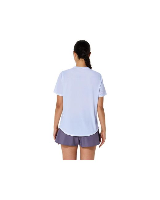 Asics Blue Core Ss Top