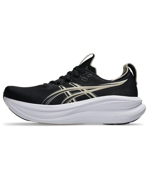 Asics Black Gel-Nimbus 28 Wide for men