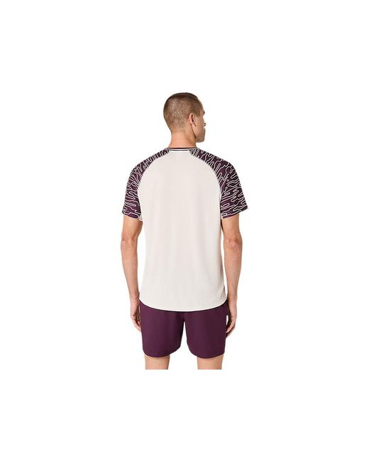 Asics Black Padel Court Ss Top for men