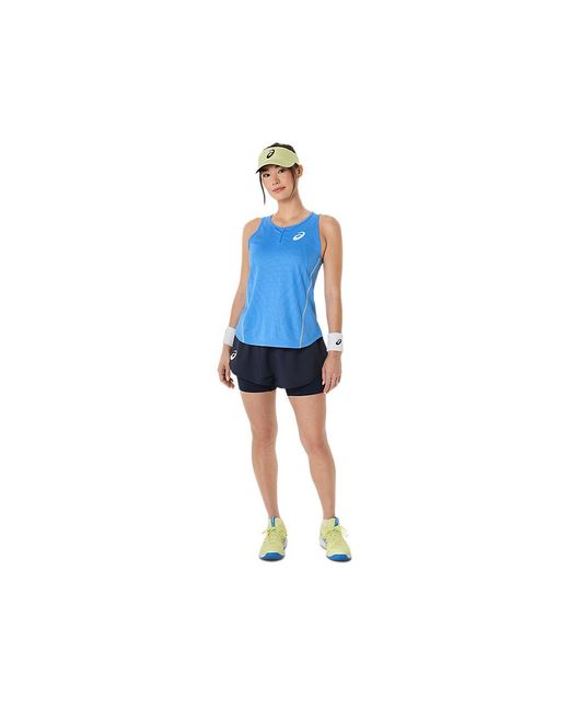 Match Actibreeze Tank di Asics in Blue