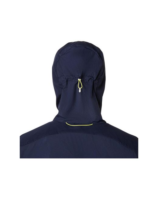 ROAD PACKABLE JACKET Asics de hombre de color Blue