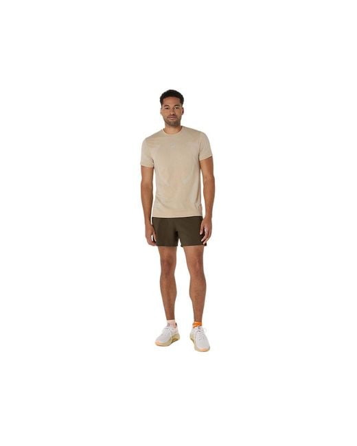 Road Seamless Ss Top di Asics in Black da Uomo