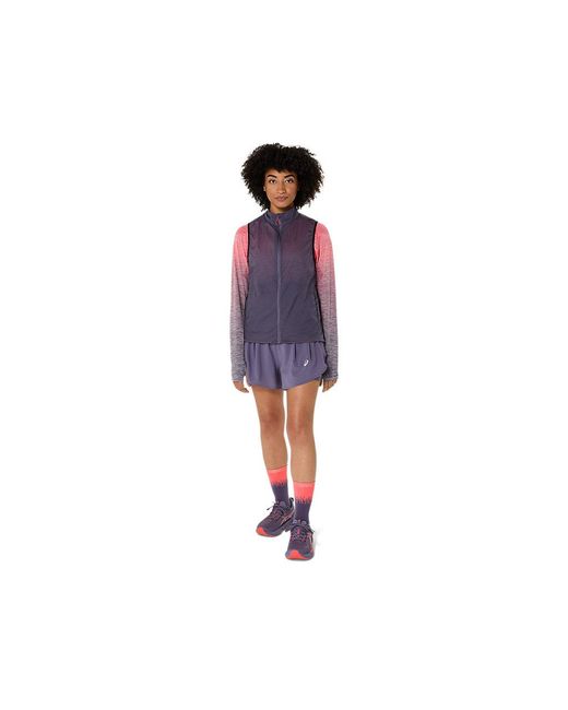 Asics Blue METARUN PACKABLE GILET