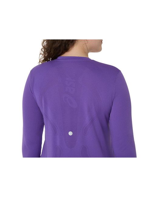 Asics Purple Road Seamless Ls Top