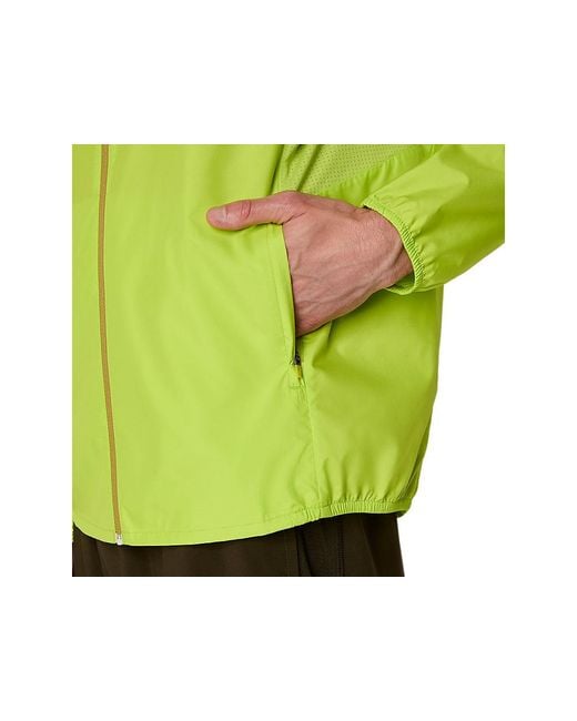 Asics CORE JACKET in Green für Herren