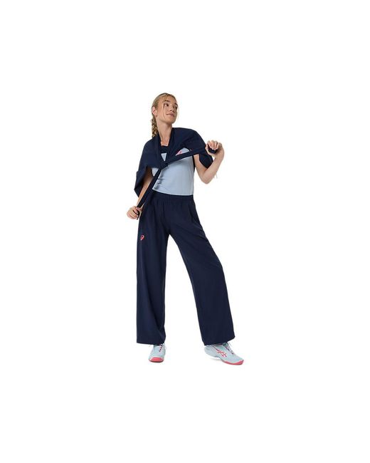 Asics Blue Match Jacket