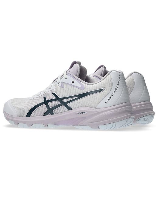 Asics White Netburner Professional Ff 4