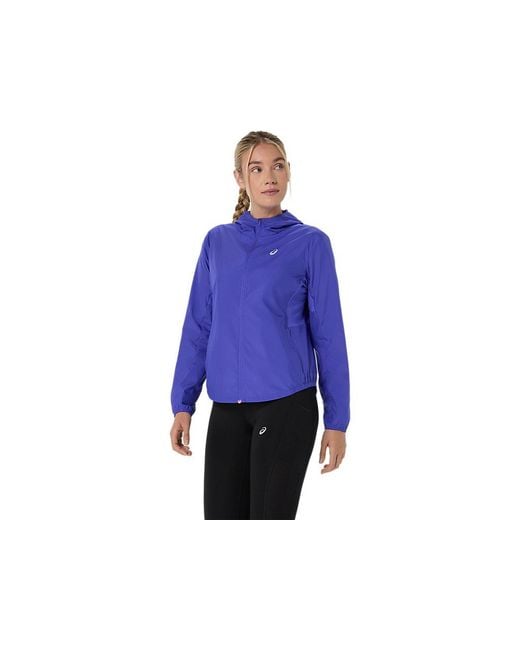 Asics Core Jacket in het Blue