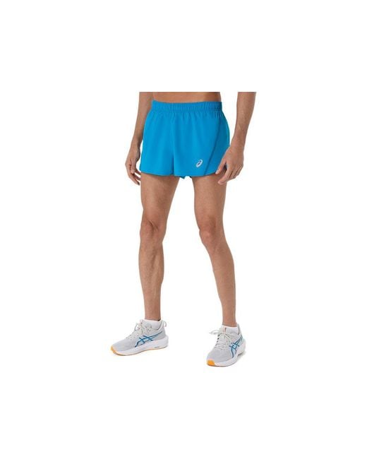 Asics Blue Core Split Short for men