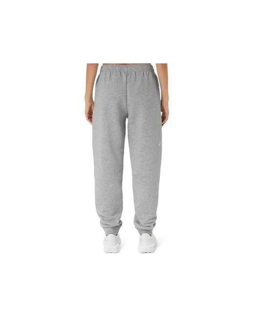 Asics Black Logo Fleece Pant