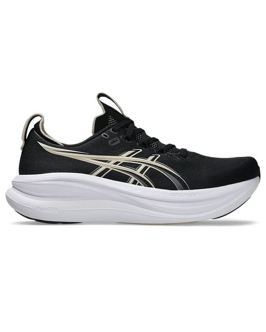 Asics Black Gel-Nimbus 28 Wide for men