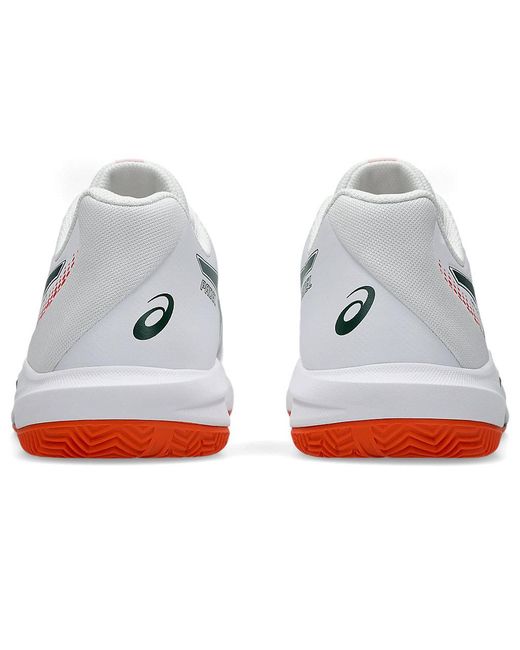 Asics White Gel-dedicate 9 Padel for men
