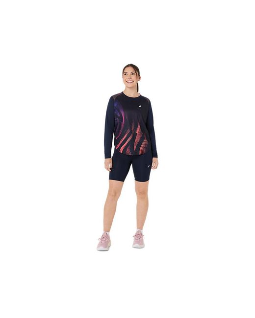Asics Blue Road High Waist 8In Sprinter