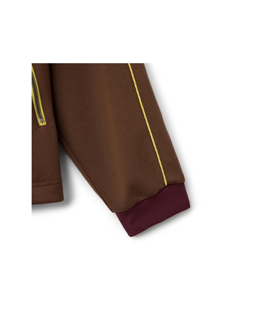 Asics Knit Jacket in het Brown voor heren