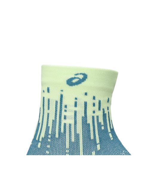 Asics Performance Run Quarter Sock in het Blue voor heren