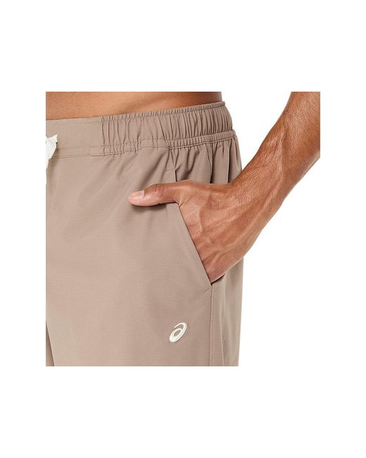 Asics Black Heritage Double Weave Pant for men