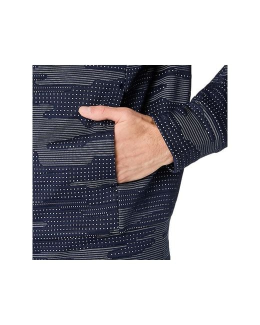 Asics Blue Match Jacket for men