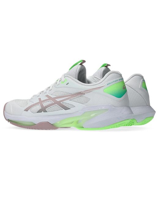 Asics White Solution Speed Ff 4 Clay