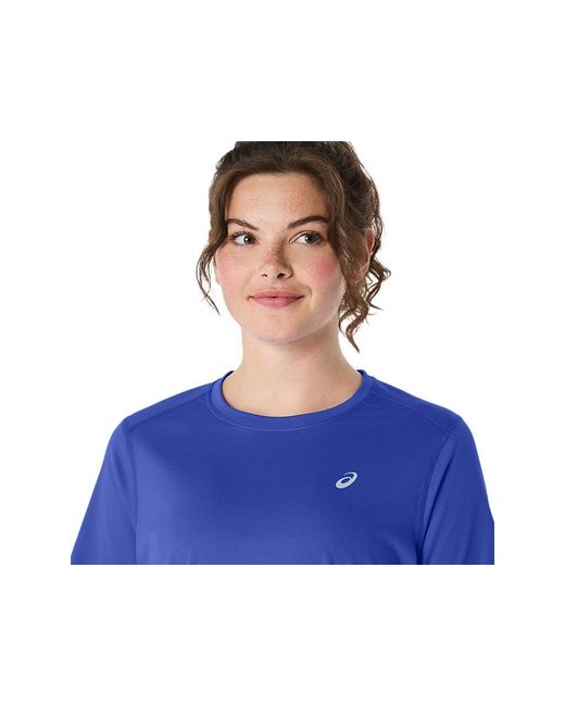Asics Blue Core Ss Top