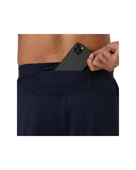 Asics Lite-Show Pant in het Black voor heren