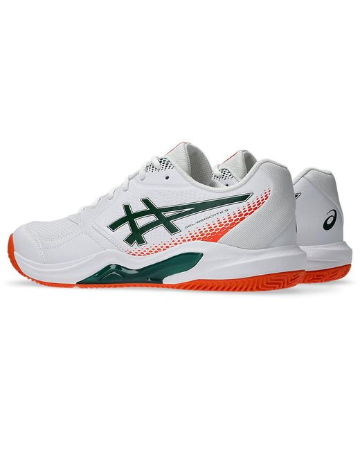 Asics White Gel-dedicate 9 Padel for men