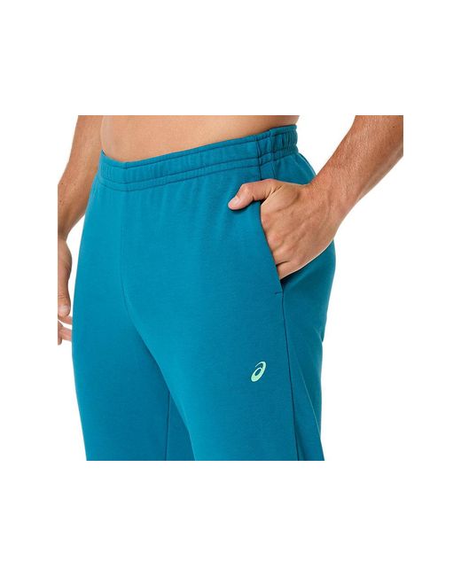 Asics Blue French Terry Pant for men