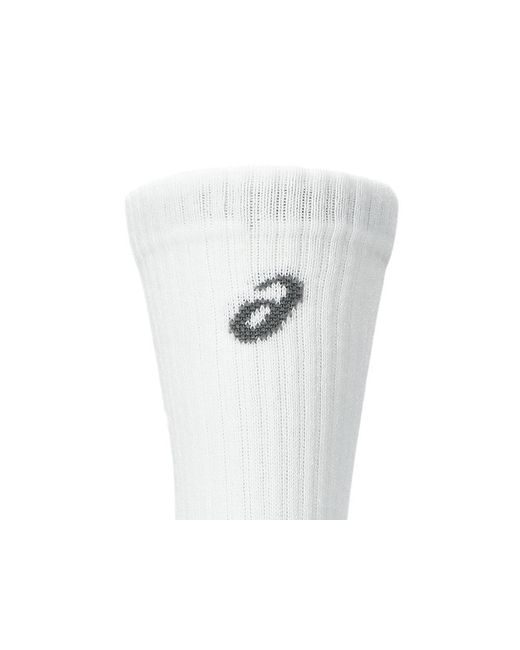 Asics Black Aeg 3 Pack Crew Sock for men
